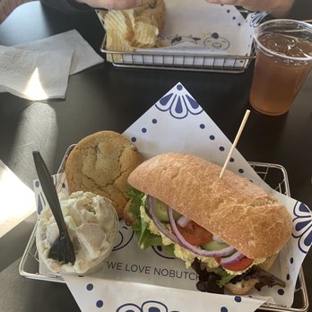 NoButcher - NoEgg Salad Sandwich and Potato Salad! - Delis Near Me - Las Vegas, Nevada NoButcher - NoEgg Salad Sandwich and Potato Salad! - Delis Near Me - Las Vegas, Nevada