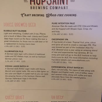 HopSaint Brewing - As of 2/18/16 - New American Near Me - Torrance, California