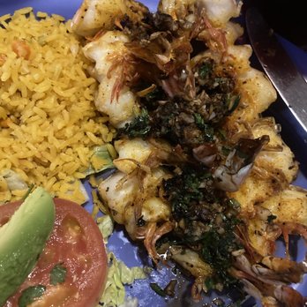 El Huarache Azteca - Camarones al Mojo de Ajo - Mexican Near Me - Dunedin, Florida