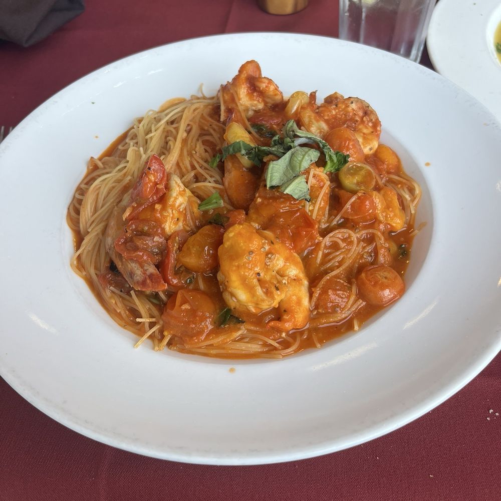 Angel Hair Pasta with Shrimp Angel Hair Pasta with Shrimp