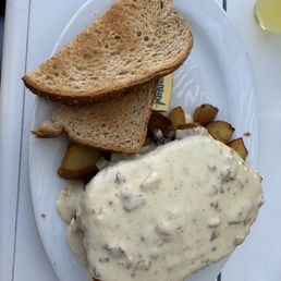 Chicken Fried Steak & Eggs