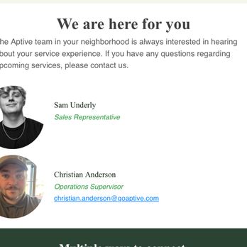 Aptive Pest Control - The scammers names and contact information - Pest Control Near Me - Edina, Minnesota Aptive Pest Control - The scammers names and contact information - Pest Control Near Me - Edina, Minnesota