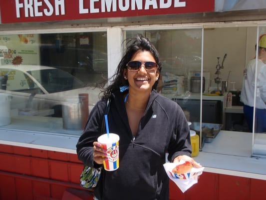 Hot Dog on a Stick by null