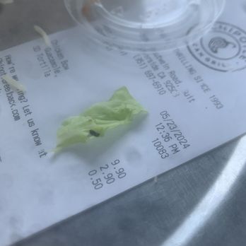 Chipotle Mexican Grill - Receipt - Mexican Near Me - Riverside, California