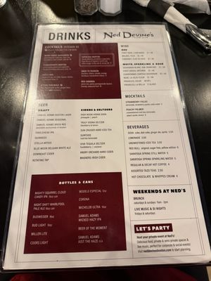 Ned Devine's by null