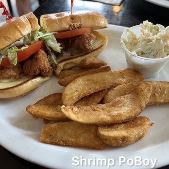 St Augustine Fish Camp - Shrimp Po'Boy ($17) - Seafood Near Me - St Augustine, Florida