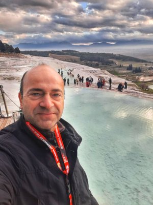 Travertines of Pamukkale by null