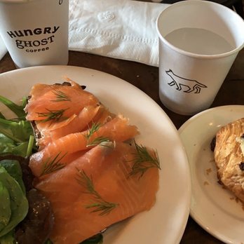 Hungry Ghost - The salmon toast! - Coffee & Tea Near Me - Brooklyn, New York Hungry Ghost - The salmon toast! - Coffee & Tea Near Me - Brooklyn, New York