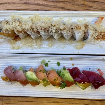 Sushi Cafe - Crunchy Roll and Rainbow Roll - Sushi Bars Near Me - Sacramento, California Sushi Cafe - Crunchy Roll and Rainbow Roll - Sushi Bars Near Me - Sacramento, California