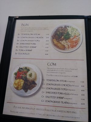 Menu photo 7 Dua Vietnamese Fayetteville, GA