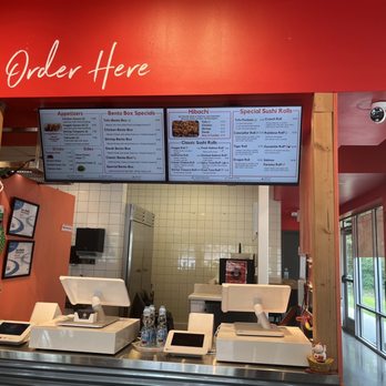 Akoya Kitchen - menus on the wall - Japanese Near Me - Glen Allen, Virginia