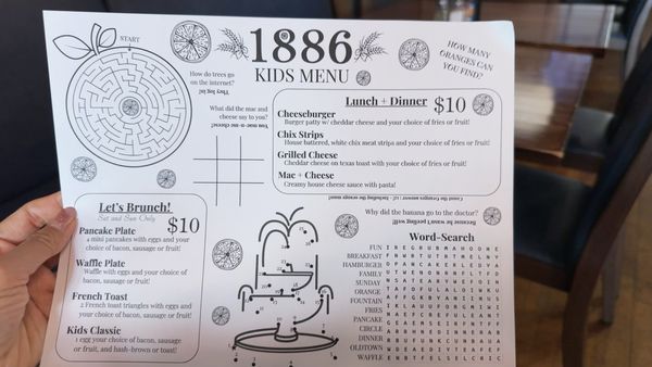 Menu photo 5 1886 Brewing Orange, CA