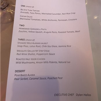 Spago - menu - New American Near Me - Las Vegas, Nevada