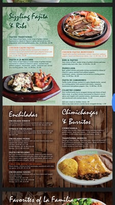 Menu photo 4 Cilantro's Mexican Grill Houston, TX