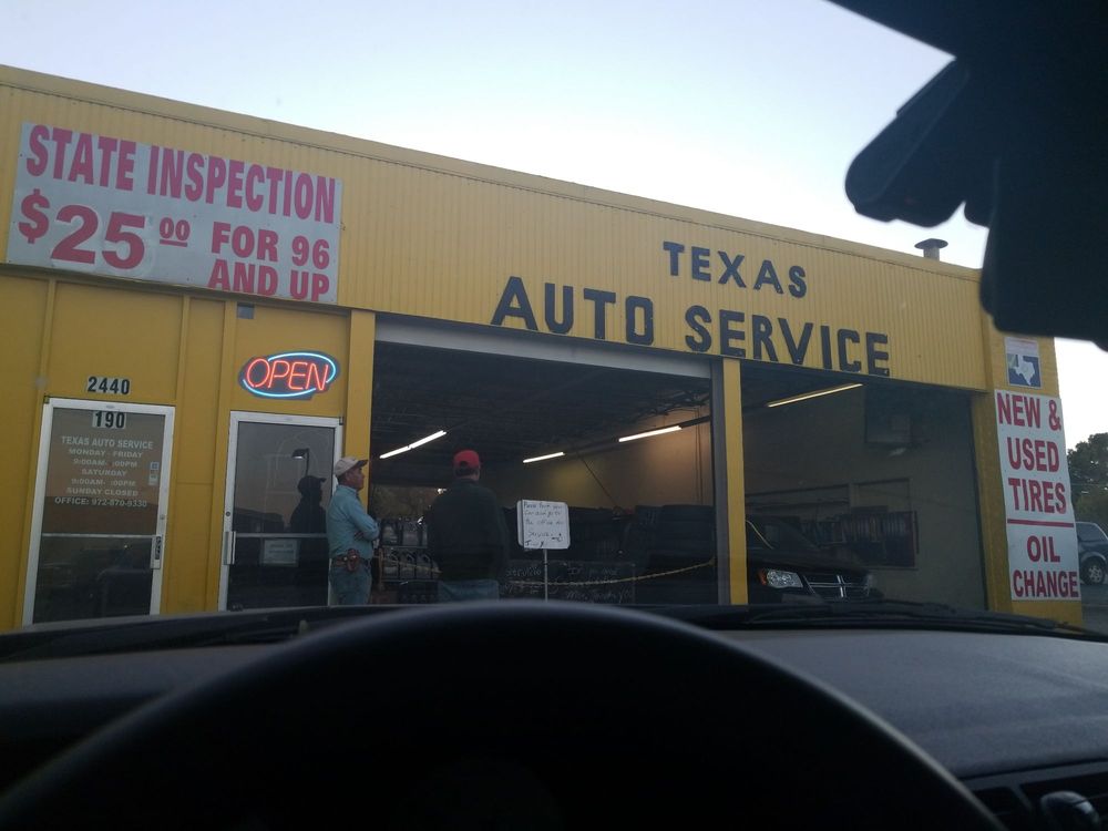 TEXAS AUTO SERVICE Updated September 2024 2440 W Irving Blvd