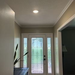 Hicks Electrical Services - Can lightning in entryway.