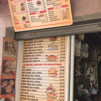 Ali's Middle Eastern - the menu for the restaurant - Middle Eastern Near Me - Philadelphia, Pennsylvania