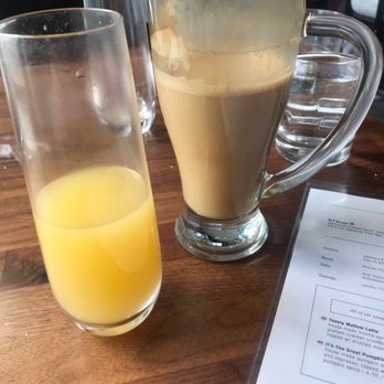 Barking Mad Cafe - Mimosa and latte - Coffee & Tea Near Me - Gaithersburg, Maryland