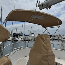 Canvas Services - Cockpit bimini on new frames