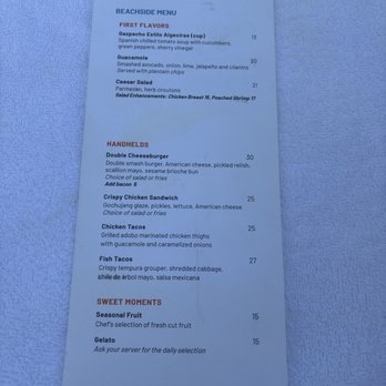 DiLido Beach Club - The food menu - French Near Me - Miami Beach, Florida DiLido Beach Club - The food menu - French Near Me - Miami Beach, Florida
