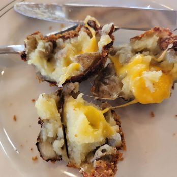 Old Germantown - Inside deep fried potato. - Pizza Near Me - Germantown, Wisconsin