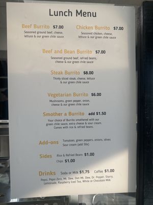 Menu photo 2 Burrito Blast Oskaloosa, IA
