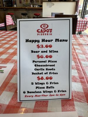 Menu photo 8 Capo's Pizzeria Huebner San Antonio, TX Menu photo 8 Capo's Pizzeria Huebner San Antonio, TX