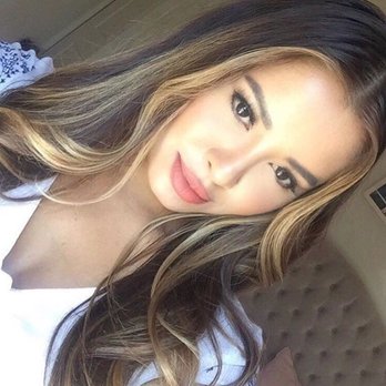 Andy Lecompte Salon - "Brunette with blonde highlights" - Hair Salons Near Me - Los Angeles, California