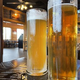 Ice cold draft beer Ice cold draft beer