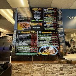 Fred's Downtown Philly - Menu as of 08.15.2025