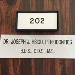 Joseph J Hsiou, DDS - Dr. Joseph J. Hsiou, B.D.S., D.D.S., M.S., Graduate of USC
