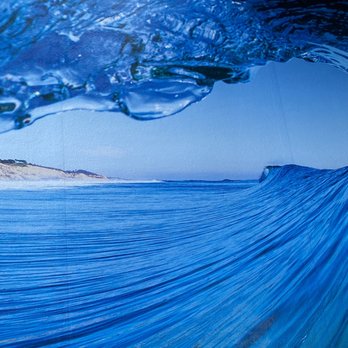 Duke's La Jolla - Outdoor sitting wall art - New American Near Me - La Jolla, California