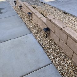Handy Andy's - Affordable Handyman Service - extended block wall