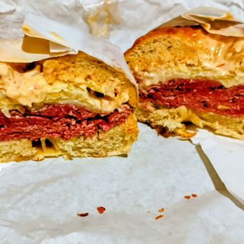 Dan’s Bagels - Reuben Sandwich (Asiago bagel) - Bagels Near Me - Trophy Club, Texas Dan’s Bagels - Reuben Sandwich (Asiago bagel) - Bagels Near Me - Trophy Club, Texas