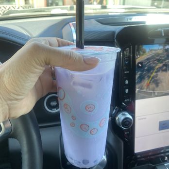 Hidden Dumpling House - So good Taro boba drink. - Chinese Near Me - Elk Grove, California