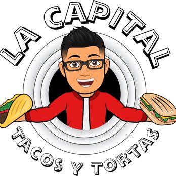 La Capital Tacos y Tortas - a man holding a taco - Food Trucks Near Me La Capital Tacos y Tortas - a man holding a taco - Food Trucks Near Me