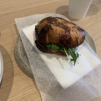 Cafe Duet - Mushroom Gruyère Croissant Sandwich - Cafes Near Me - Stroudsburg, Pennsylvania