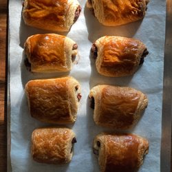 The Baker's Tin - Hand laminated pain au chocolat