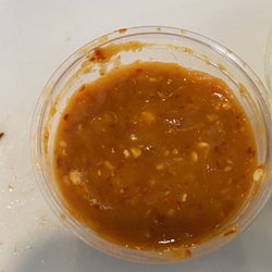 Shaddai Chicken - Spicy house made hot sauce