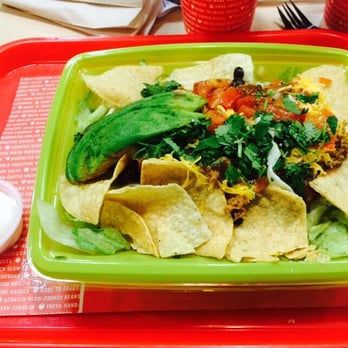 Del Taco - Turkey taco salad - Mexican Near Me - Palm Desert, California