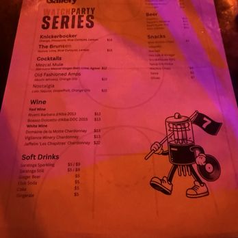 Compound Art & Sound Gallery - Menu - Whiskey Bars Near Me - Brooklyn, New York