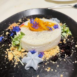 Rose Vanilla Panna Cotta