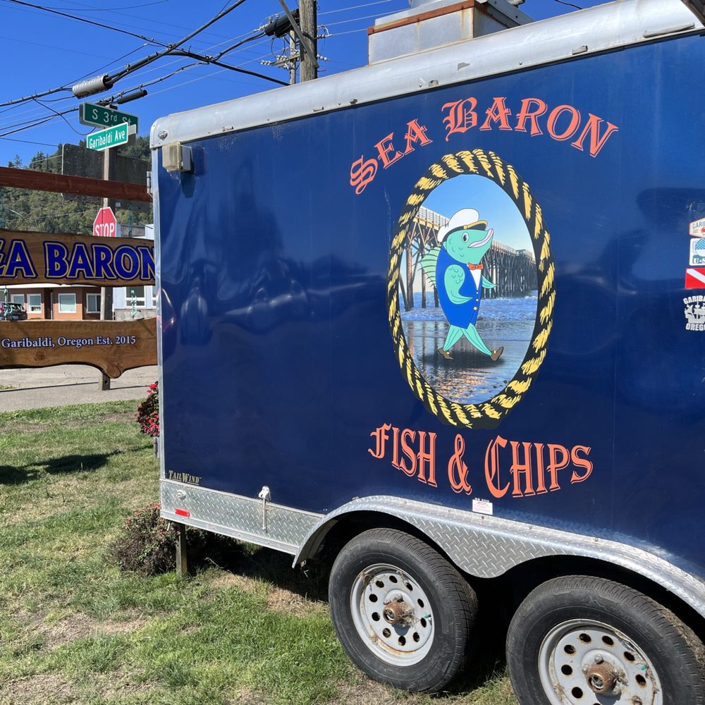 Sea Baron Fish & Chips - Sea baron food truck off the 101 - Food Trucks Near Me - Garibaldi, Oregon Sea Baron Fish & Chips - Sea baron food truck off the 101 - Food Trucks Near Me - Garibaldi, Oregon