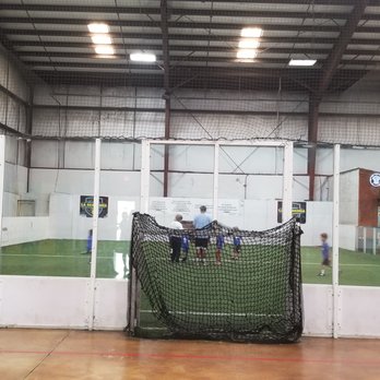 Four Elements Aerial and Creative Movement - Behind you, you will face an indoor soccer field with live soccer games and kids. - Dance Studios Near Me - Austin, Texas