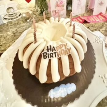 Nothing Bundt Cakes - B-day White chocolate raspberry! Yum! - Bakeries Near Me - Peoria, Arizona Nothing Bundt Cakes - B-day White chocolate raspberry! Yum! - Bakeries Near Me - Peoria, Arizona