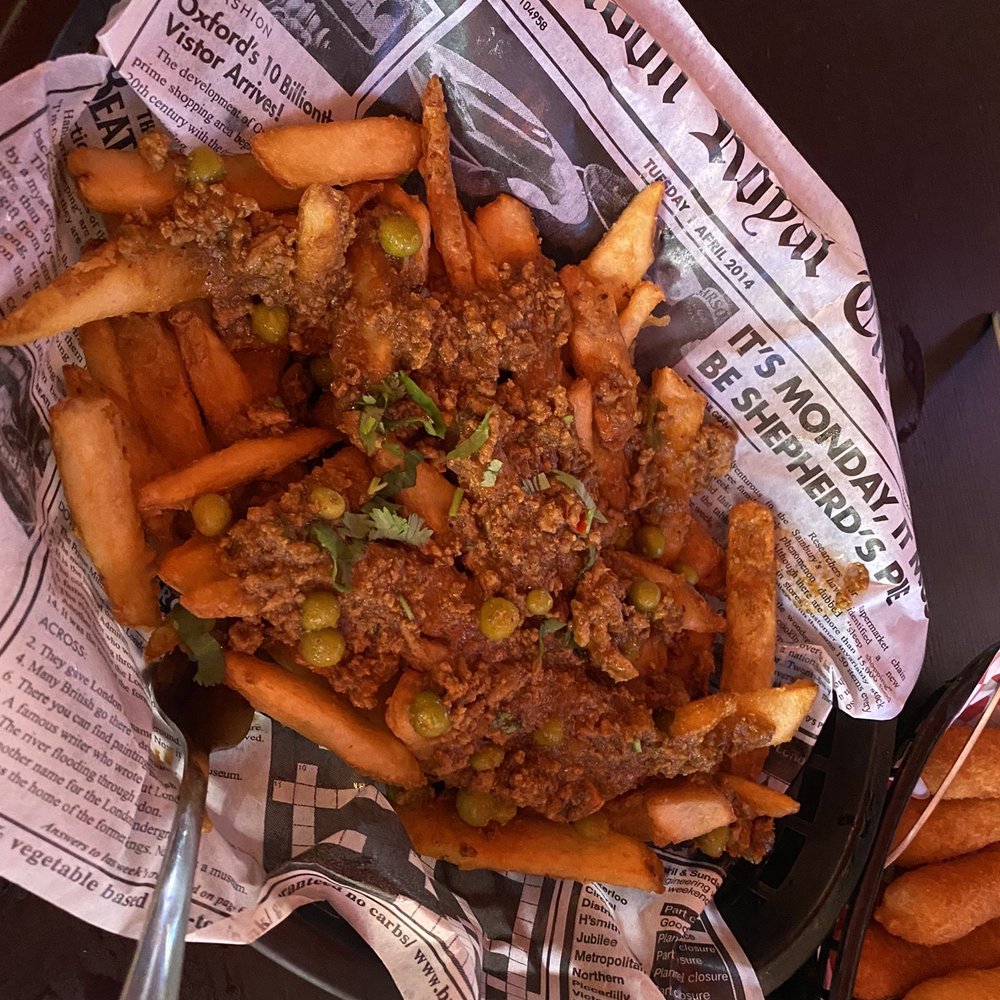 Riverside Bar - a basket of chili fries and a basket of chili fries - Pizza Near Me - Pisgah Forest, North Carolina