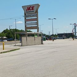 Ace Hardware - Store sign on Lake St