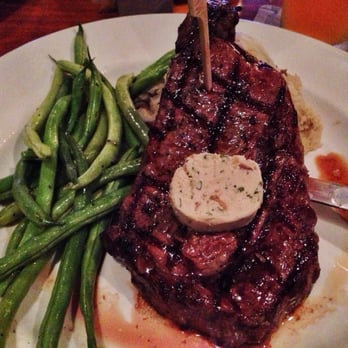 Yard House - Ribeye Steak with mashed potatoes and green beans. - Bars Near Me - Temecula, California Yard House - Ribeye Steak with mashed potatoes and green beans. - Bars Near Me - Temecula, California
