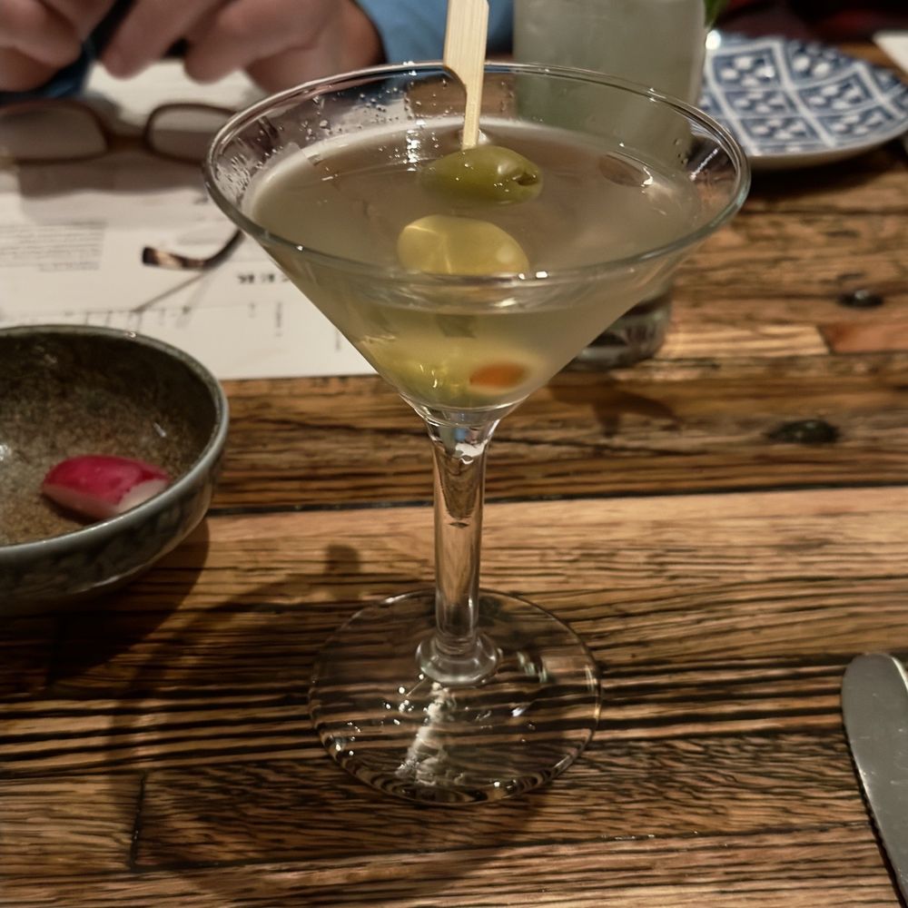 Pine Cone Ridge - Dirty martini - New American Near Me - Park City, Utah Pine Cone Ridge - Dirty martini - New American Near Me - Park City, Utah