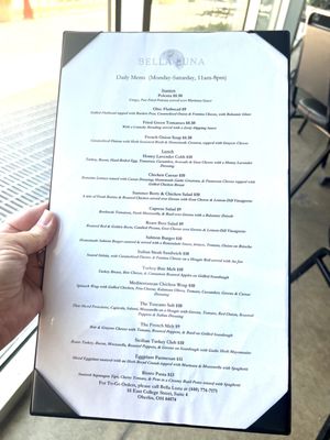 Menu photo 1 Bistro Bella Luna Oberlin, OH